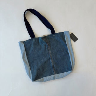 Recycled Denim Tote - Medium - amandenimes - Recycled Denim Tote - Medium -