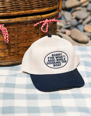 “Sorry For What I Said” Trucker Hat - amandenimes - “Sorry For What I Said” Trucker Hat -