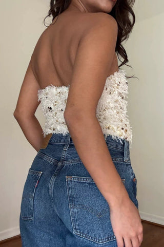 The Alix Strapless Top - amandenimes - The Alix Strapless Top -