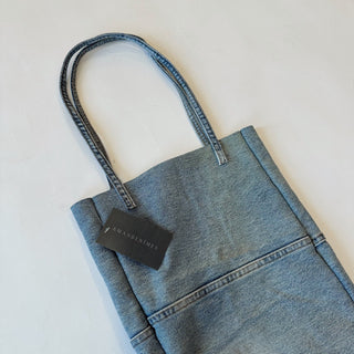 Recycled Denim Tote - Small - amandenimes - Recycled Denim Tote - Small -