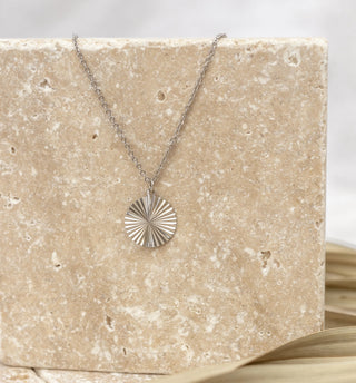 Chasing Sunsets Necklace - Silver - amandenimes - Chasing Sunsets Necklace - Silver -