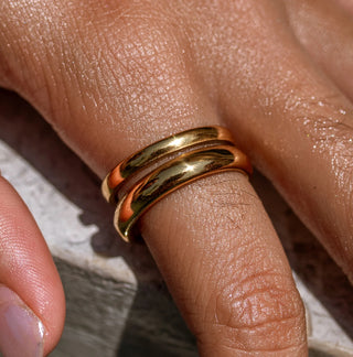 Oceania Ring - Gold - amandenimes - Oceania Ring - Gold -