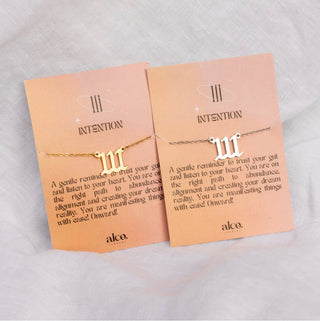 Angel Number Necklace - amandenimes - Angel Number Necklace -