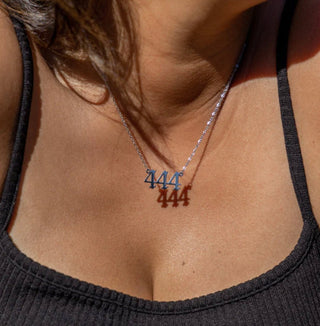 Angel Number Necklace - amandenimes - Angel Number Necklace -