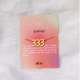 Angel Number Necklace - amandenimes - Angel Number Necklace -
