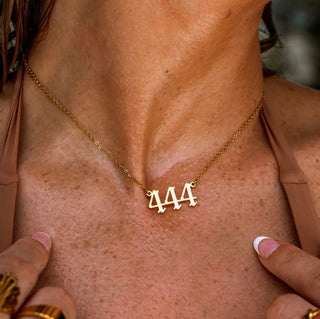Angel Number Necklace - amandenimes - Angel Number Necklace -