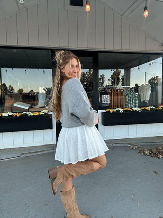 Suede Knee High Boots - amandenimes - Suede Knee High Boots -