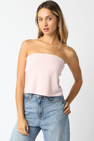 Tube Top - Baby Pink - amandenimes - Tube Top - Baby Pink -