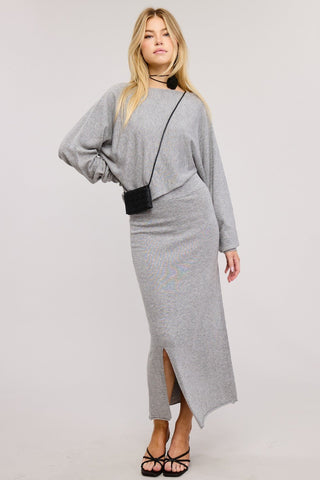 The Joan Knit Maxi Skirt - amandenimes - The Joan Knit Maxi Skirt -