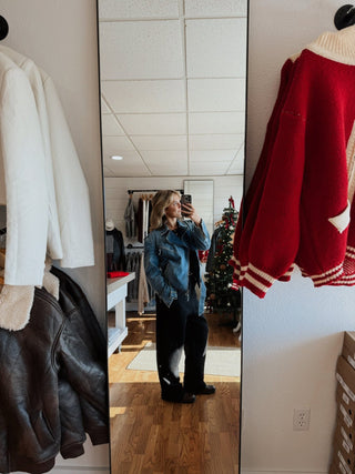 The Haylee Denim Jacket - amandenimes - The Haylee Denim Jacket -