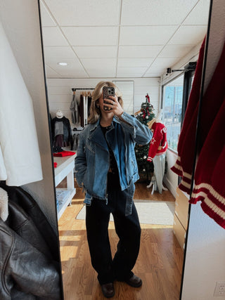 The Haylee Denim Jacket - amandenimes - The Haylee Denim Jacket -