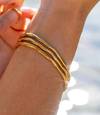 Serenity Bangle - Gold -