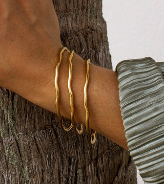 Serenity Bangle - Gold -