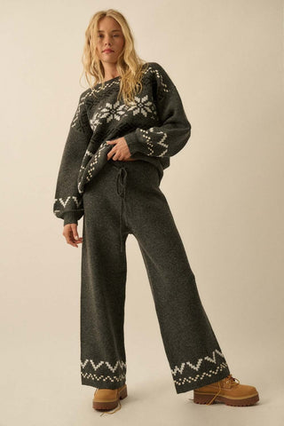The Alpine Drawstring Pant - Charcoal -