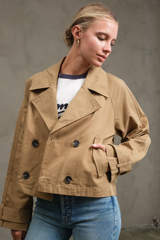 The Jen Short Trench Coat -