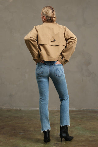 The Jen Short Trench Coat -