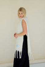 Load image into Gallery viewer, The Recycled Scarf - Rice White
