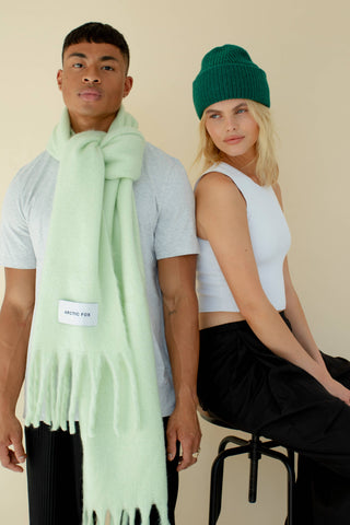 The Recycled Scarf - Mint