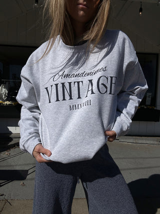 Heather Grey Merch Sweatshirt