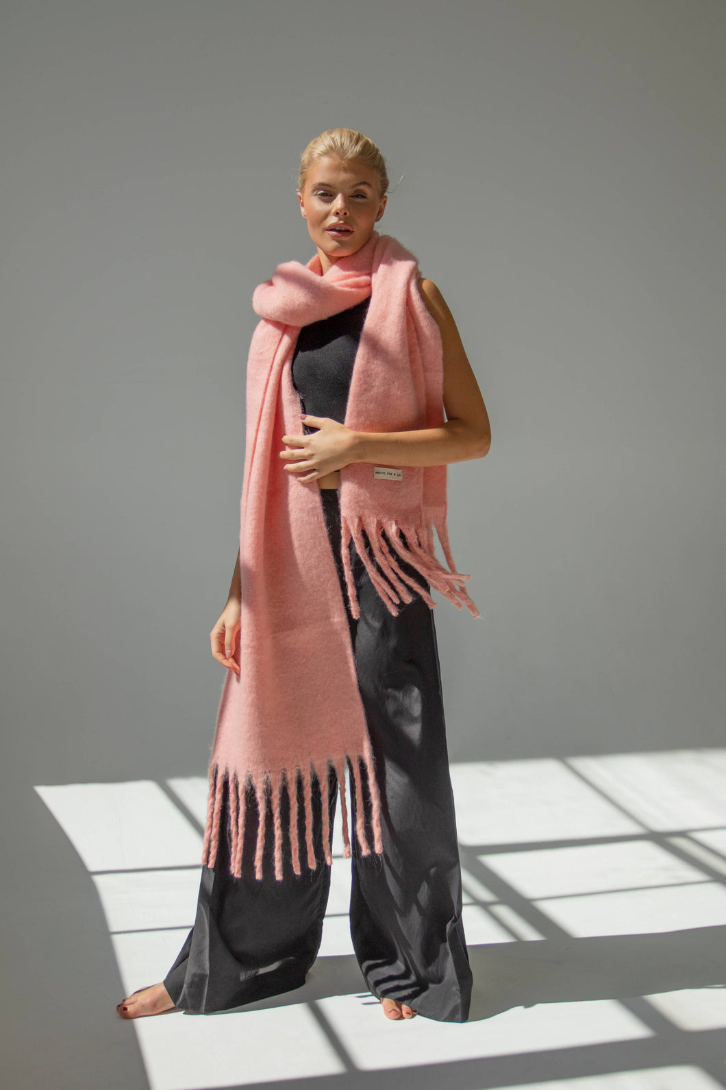 The Recycled Scarf - Cherry Blossom Pink