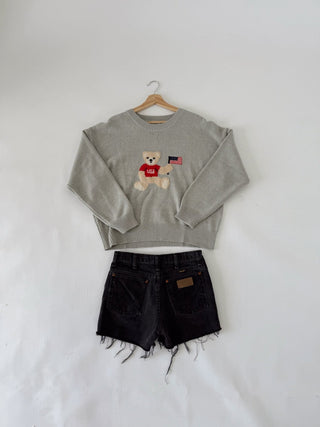 USA Teddy Sweater - amandenimes - USA Teddy Sweater - 