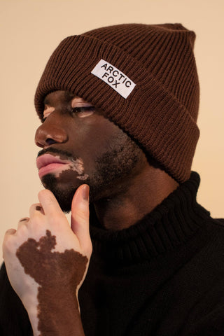 The Recycled Bottle Beanie- Chocolate