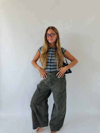 The Jacky Cargo Pants - Grey