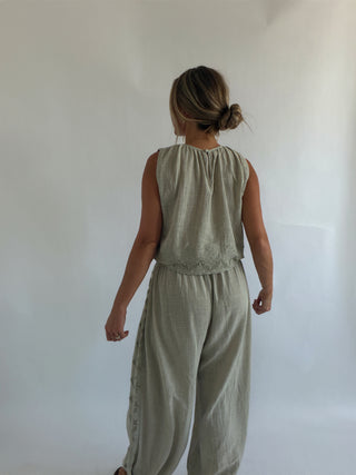 The Sage Lace Top