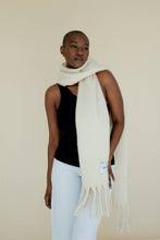 Load image into Gallery viewer, The Recycled Scarf - Rice White
