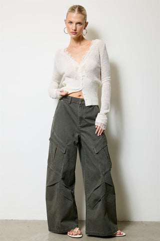 The Jacky Cargo Pants - Grey