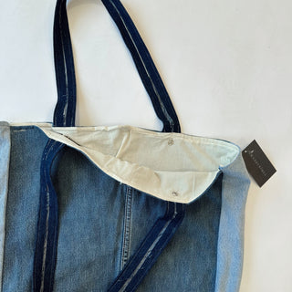 Recycled Denim Tote - Medium