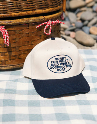 “Sorry For What I Said” Trucker Hat