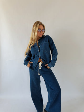 The Denim Highway Button Up