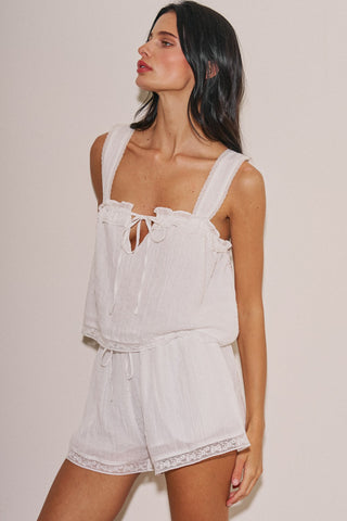 The Katrina Shorts - White