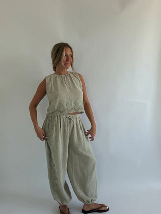 The Sage Lace Top
