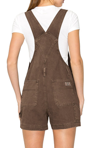 Short Overalls- Brown