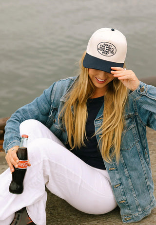 “Sorry For What I Said” Trucker Hat - amandenimes - “Sorry For What I Said” Trucker Hat - 