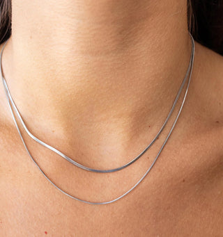 Stillness Necklace - Silver