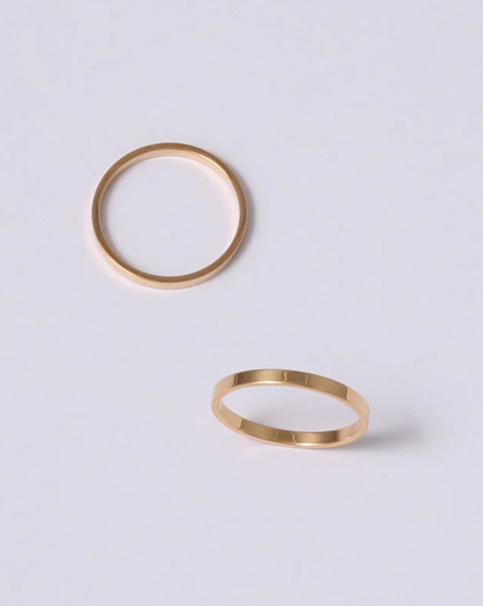 Staple Ring - Gold