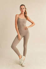 Load image into Gallery viewer, 7/8 Length Legging Jumpsuit - Taupe
