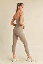Load image into Gallery viewer, 7/8 Length Legging Jumpsuit - Taupe
