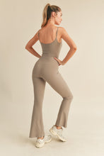 Load image into Gallery viewer, Flare Jumpsuit - Taupe
