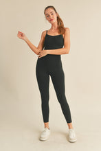 Load image into Gallery viewer, 7/8 Length Legging Jumpsuit - Black
