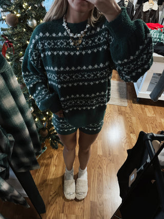 Teddy Christmas Shorts