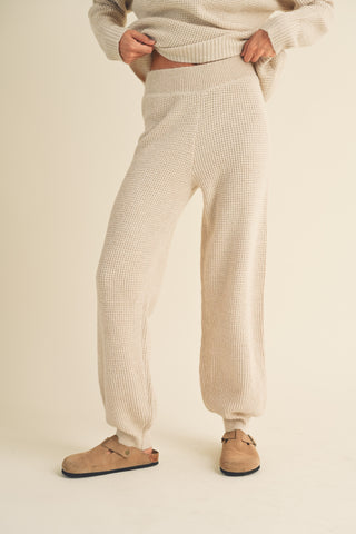 The Shyla Joggers - Cream