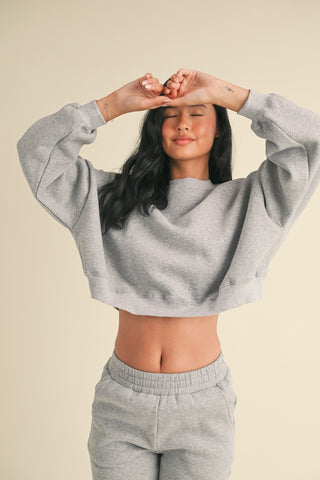 The Everyday Heather Grey Sweatshirt