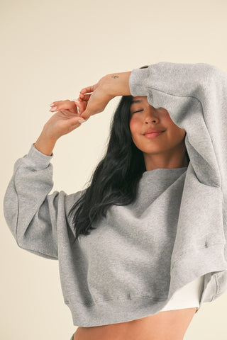 The Everyday Heather Grey Sweatshirt