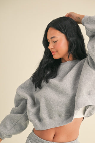 The Everyday Heather Grey Sweatshirt