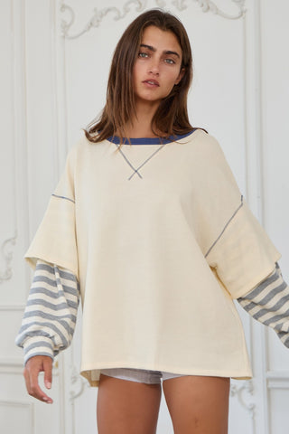 Oversized Marlee Long Sleeve Tee