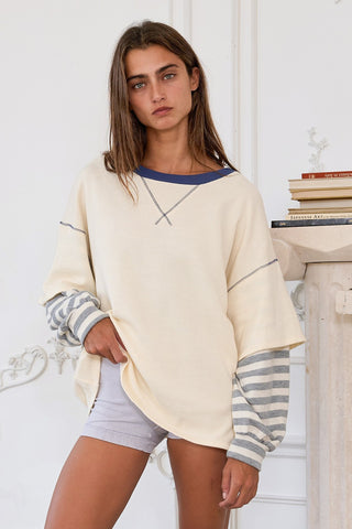 Oversized Marlee Long Sleeve Tee